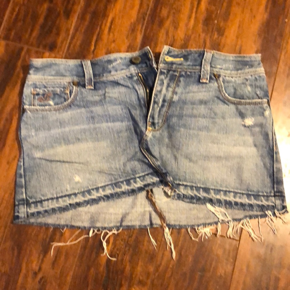 Hollister Jean skirt